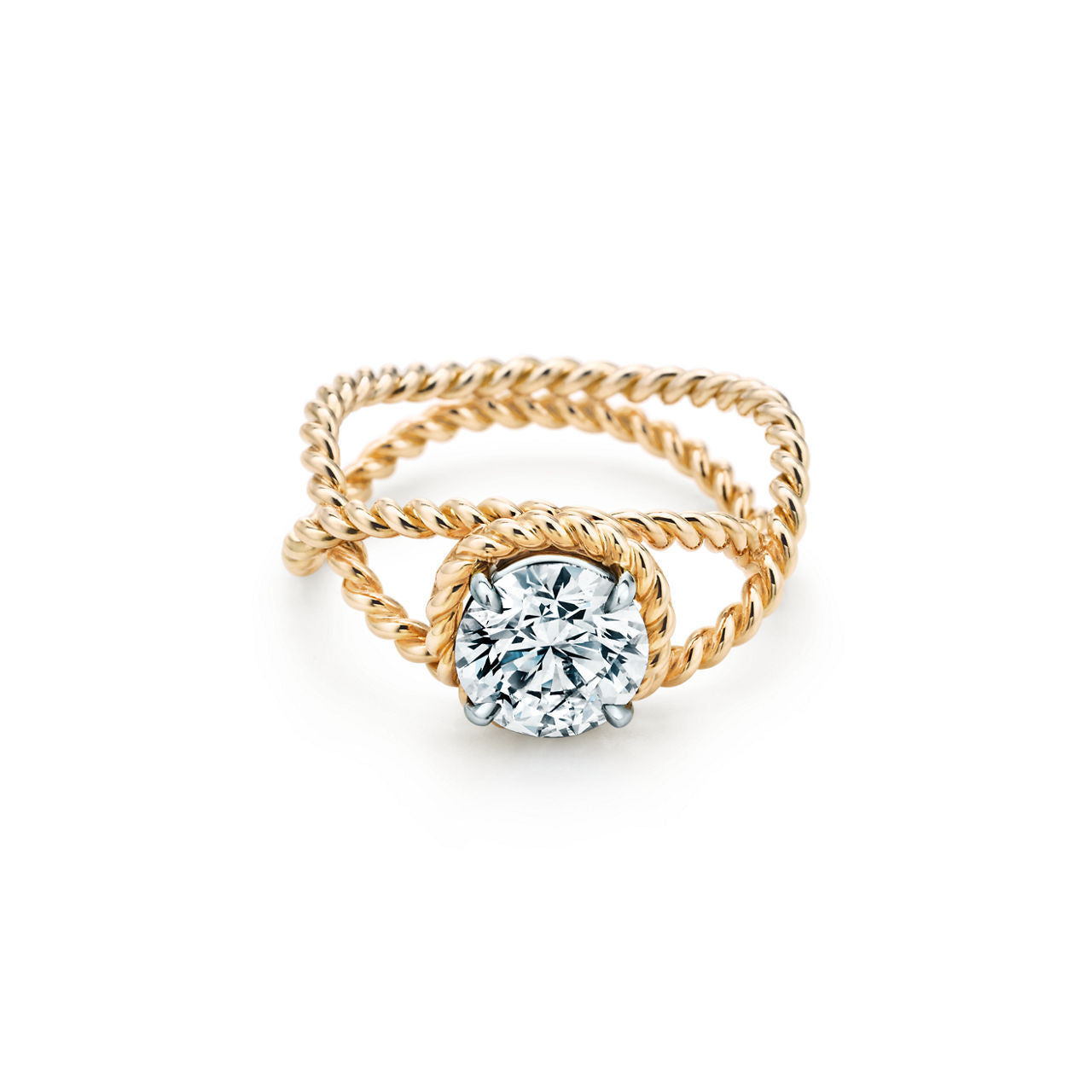 Tiffany & Co. Schlumberger® Rope Bague de fiançailles en or 18 carats
