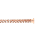 Bracelet multichaîne or rose 750/1000e