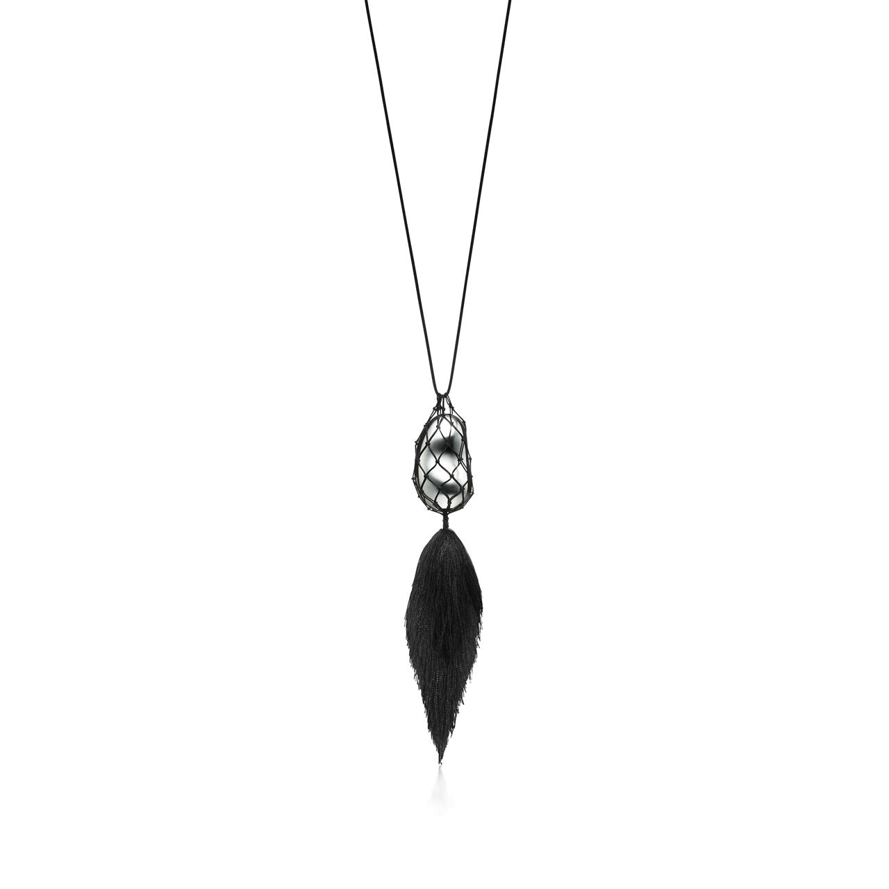 Pendentif Bean design en argent 925 millièmes