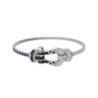 Bracelet Force 10, grand modèle, pavé