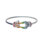 Bracelet Force 10, grand modèle, pavé