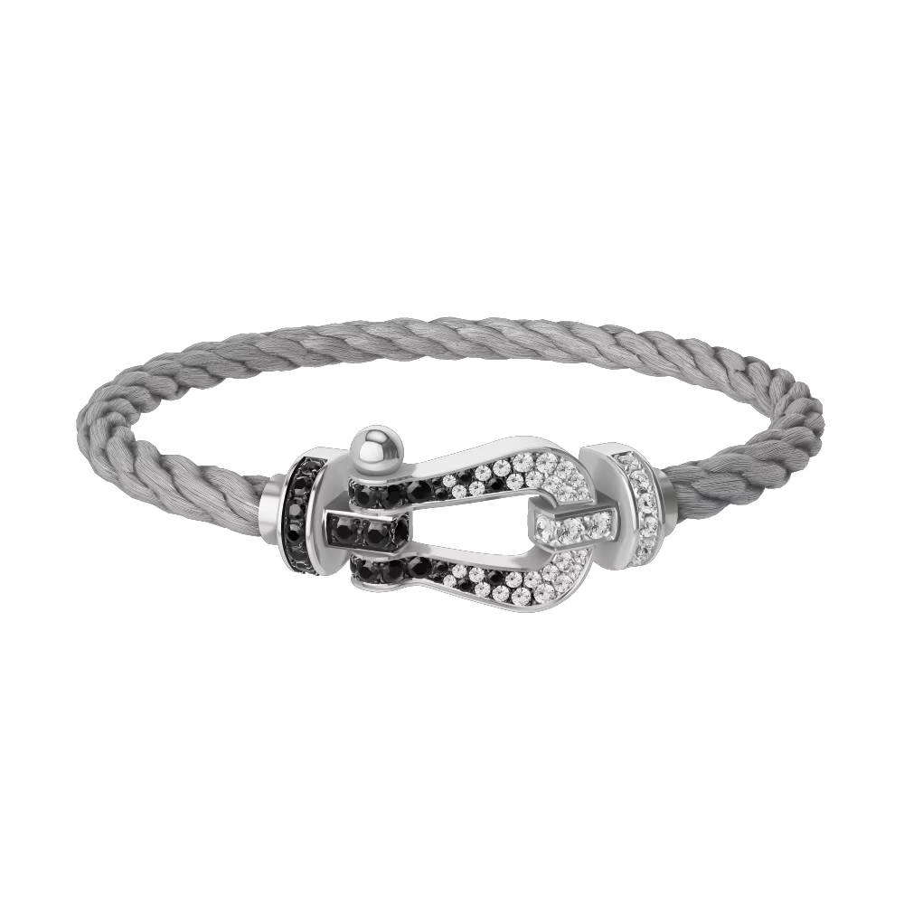Bracelet Force 10, grand modèle, pavé