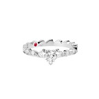 Bague de fiançailles Pretty Woman iconique 0.70ct