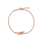 Bracelet à maillons en or rose 18 carats