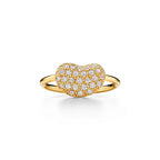 Elsa Peretti® Bague Wire Bean en or jaune 18 carats. 12 mm.