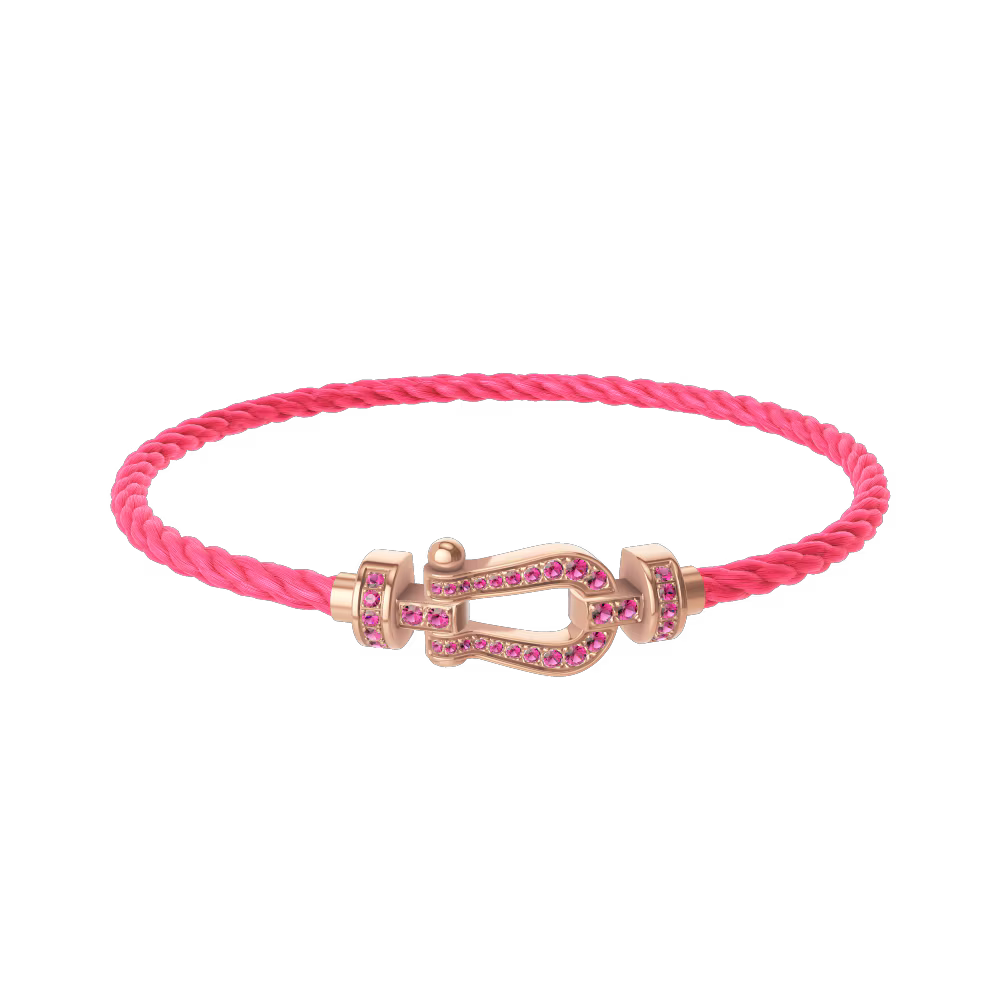 Bracelet Force 10, moyen modèle, pavé