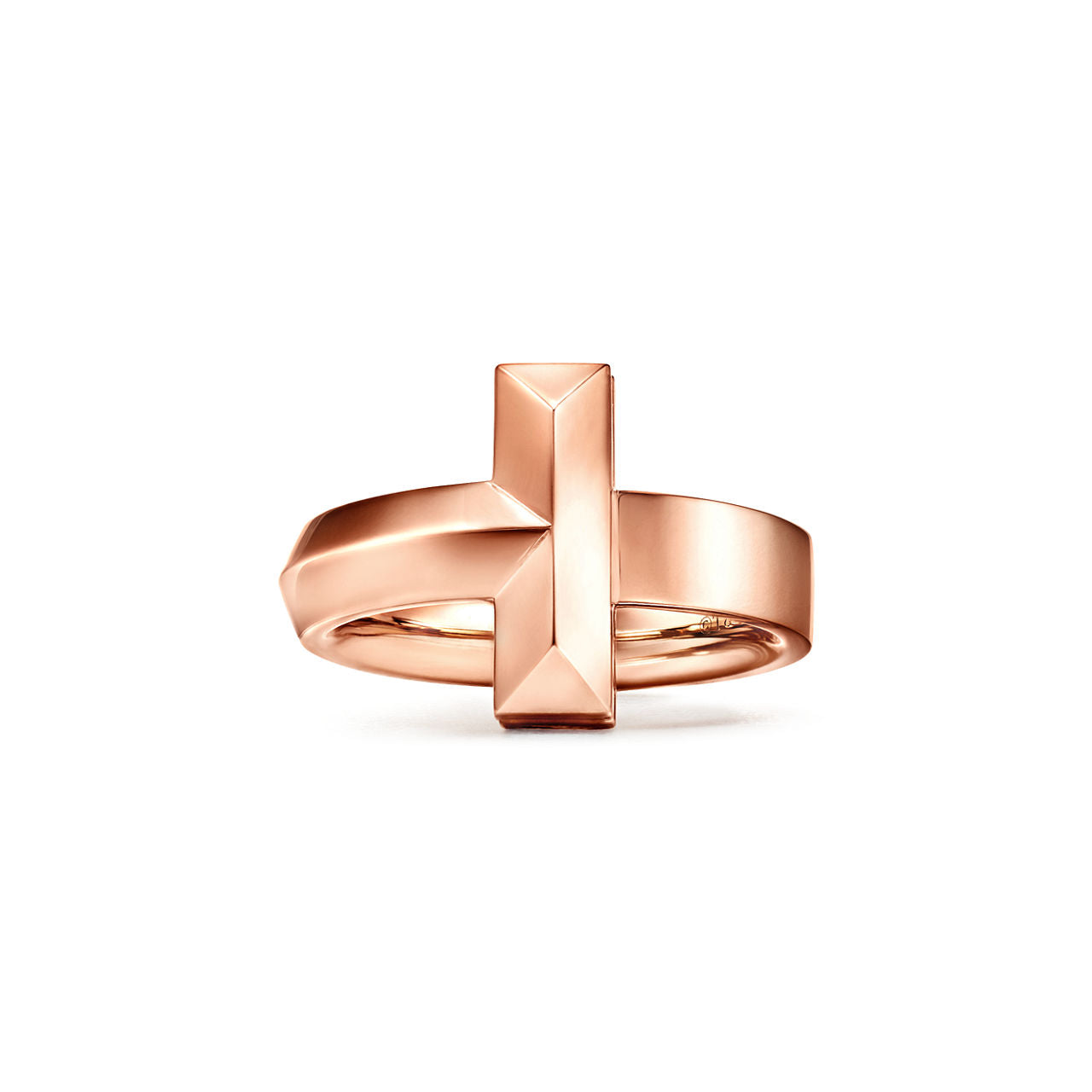 Tiffany T Bague T1 en or rose
