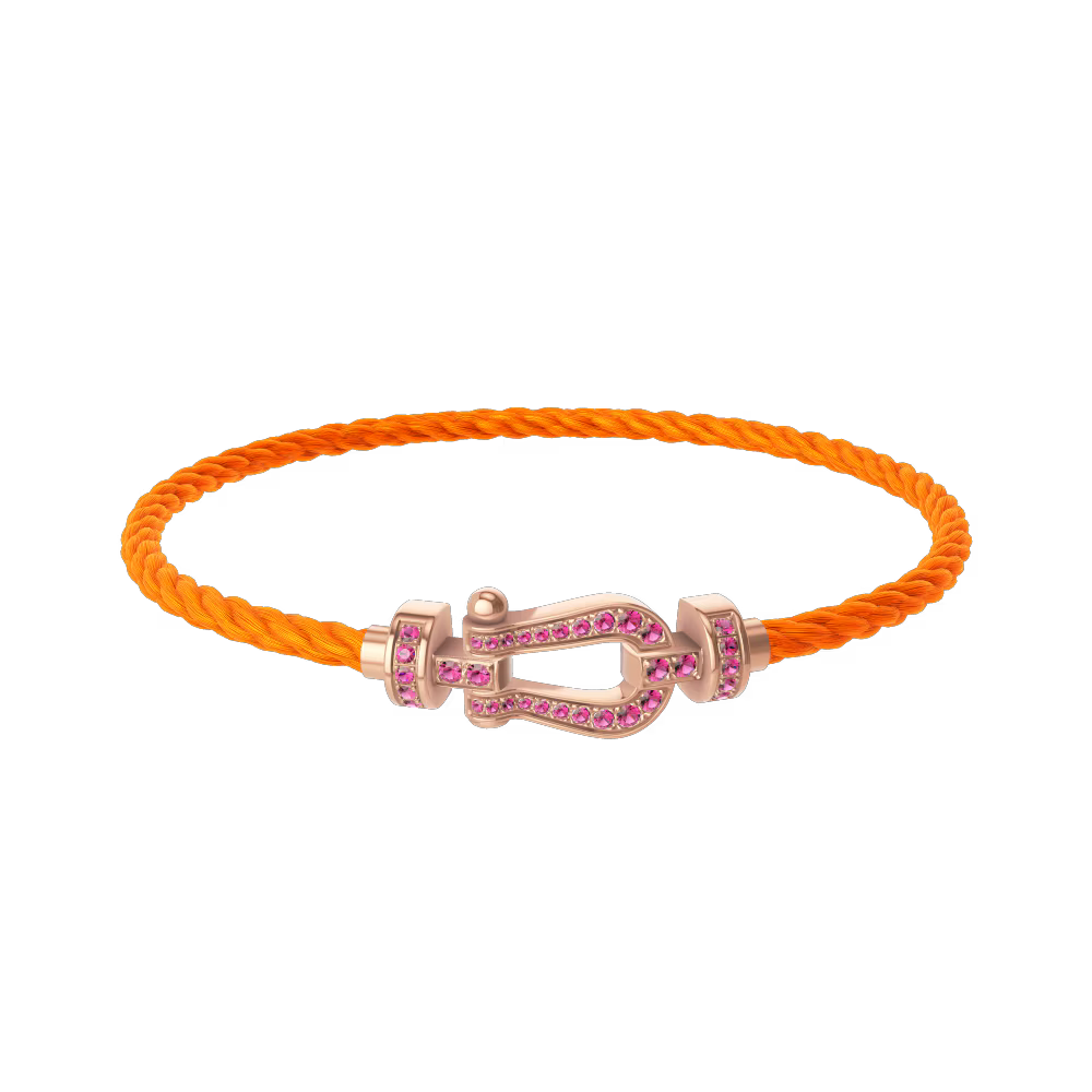Bracelet Force 10, moyen modèle, pavé