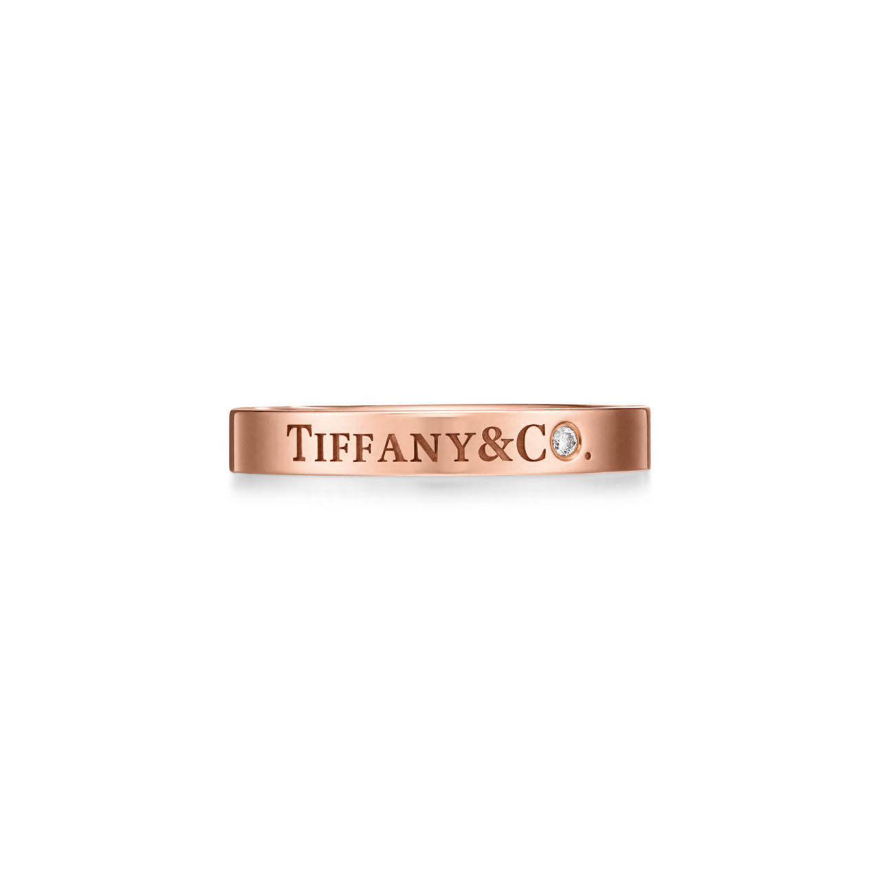 T&CO.® Alliance en or rose et diamant