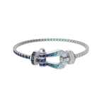 Bracelet Force 10, grand modèle, pavé