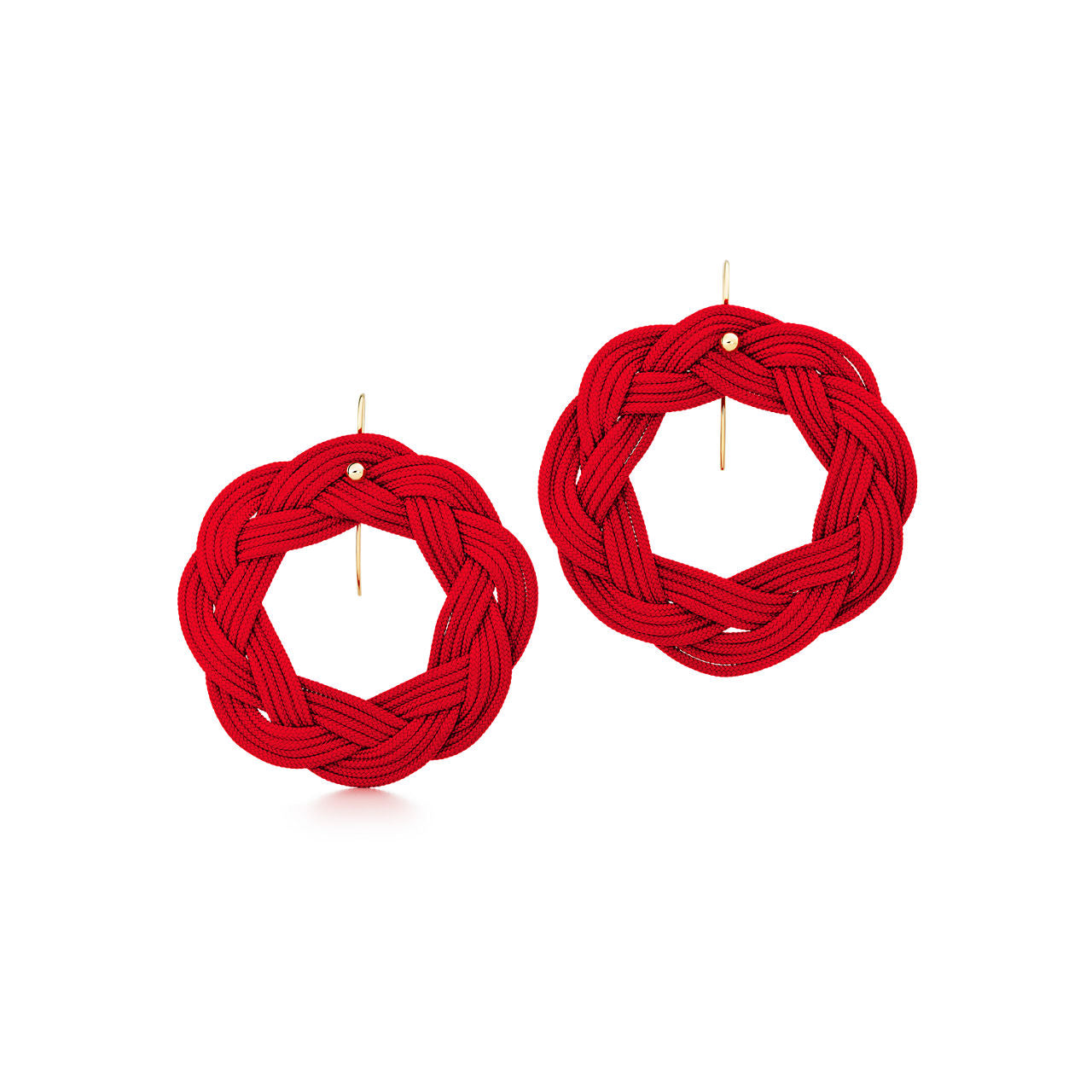 Boucles d'oreilles circulaires à brisure