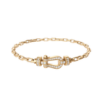 Bracelet Force 10, moyen modèle, pavé