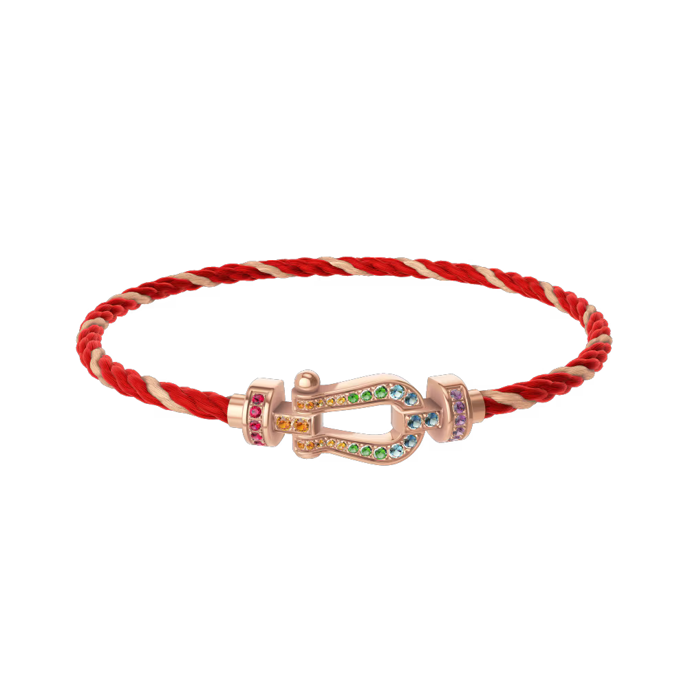 Bracelet Force 10, moyen modèle, pavé