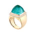 Bague Pain de Sucre amazonite