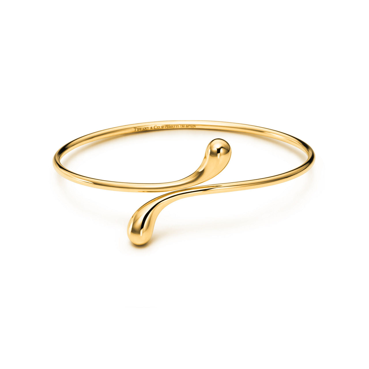 Bracelet jonc Larme allongée