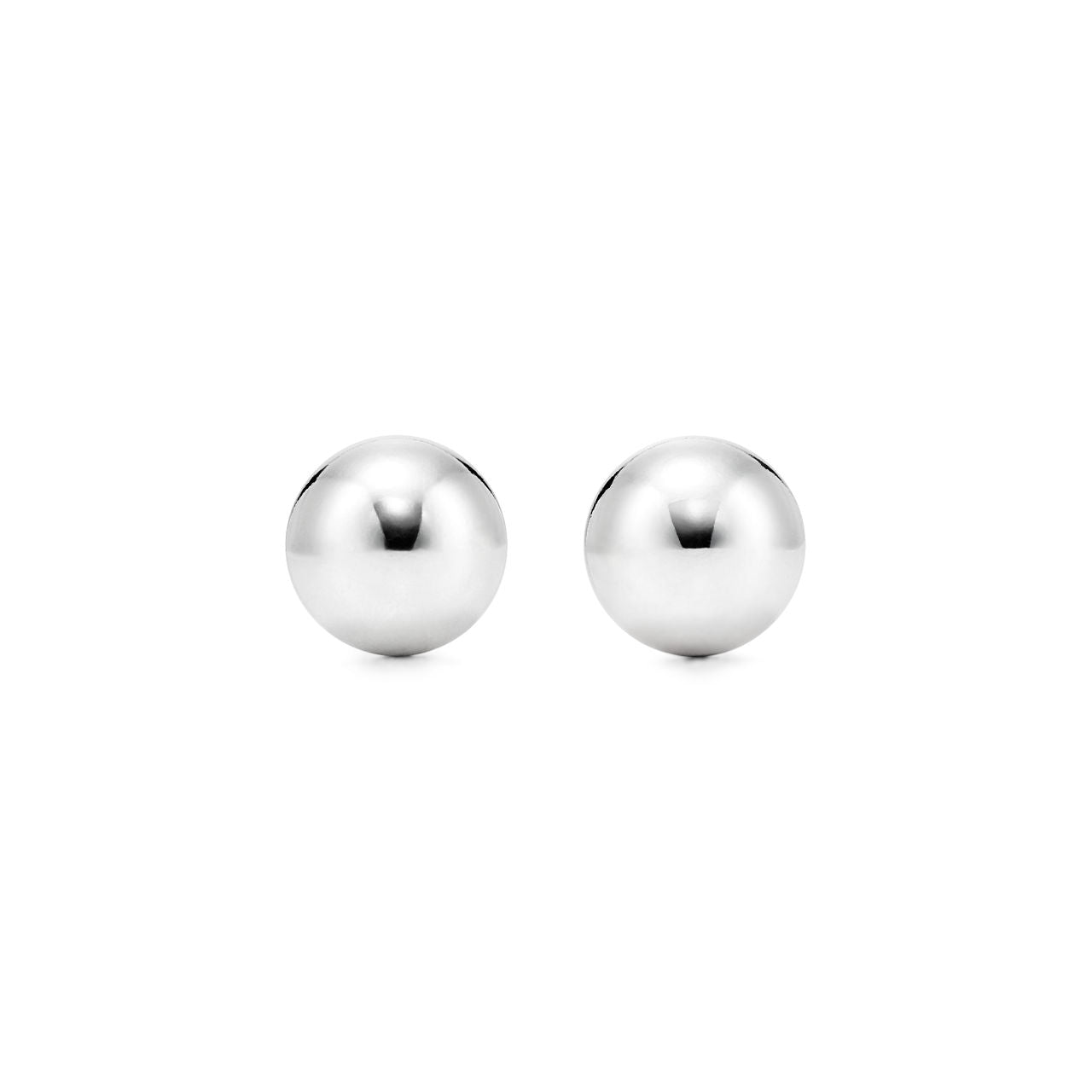 Boucles d’oreilles Ball en argent 925 millièmes. 8 mm.
