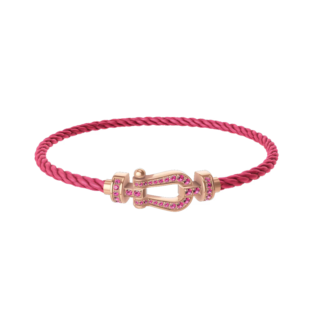 Bracelet Force 10, moyen modèle, pavé