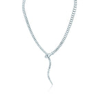 Collier Serpent en argent 925 millièmes
