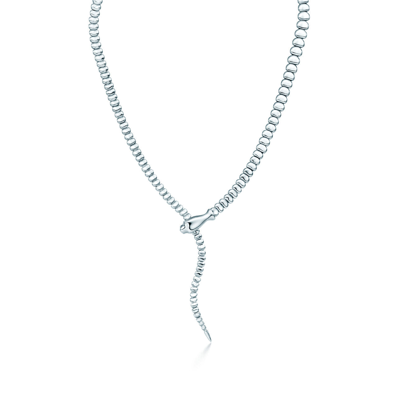 Collier Serpent en argent 925 millièmes