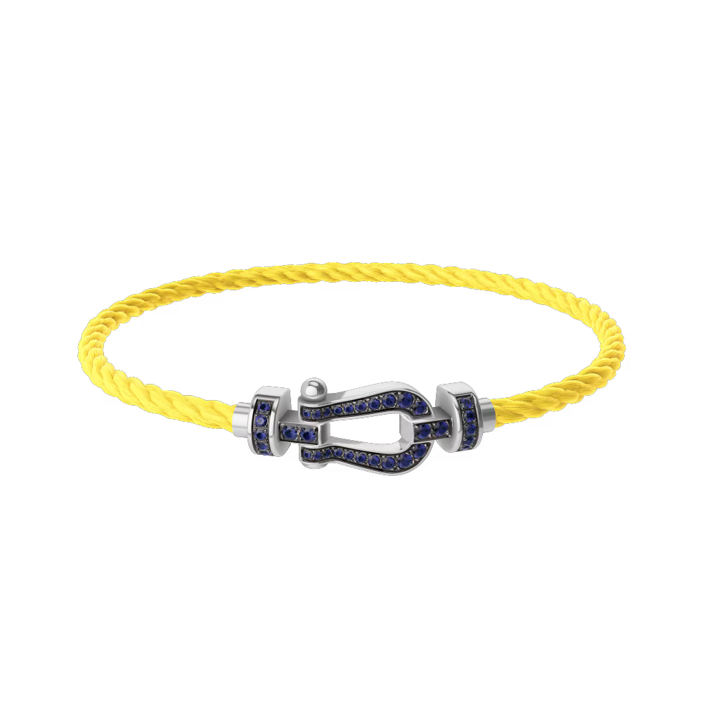 Bracelet Force 10, moyen modèle, pavé
