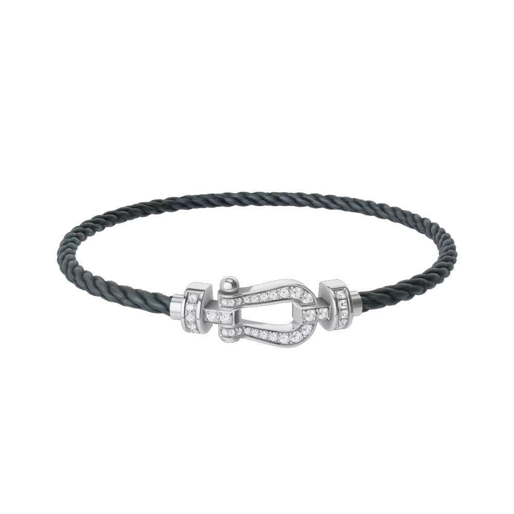 Bracelet Force 10, moyen modèle, pavé