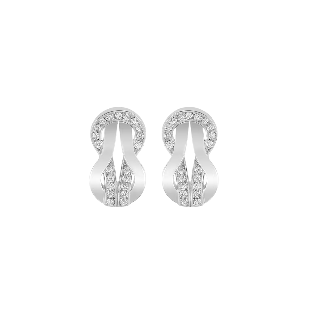 Puces d'oreilles Chance Infinie, semi-pavées