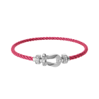 Bracelet Force 10, moyen modèle, semi-pavé