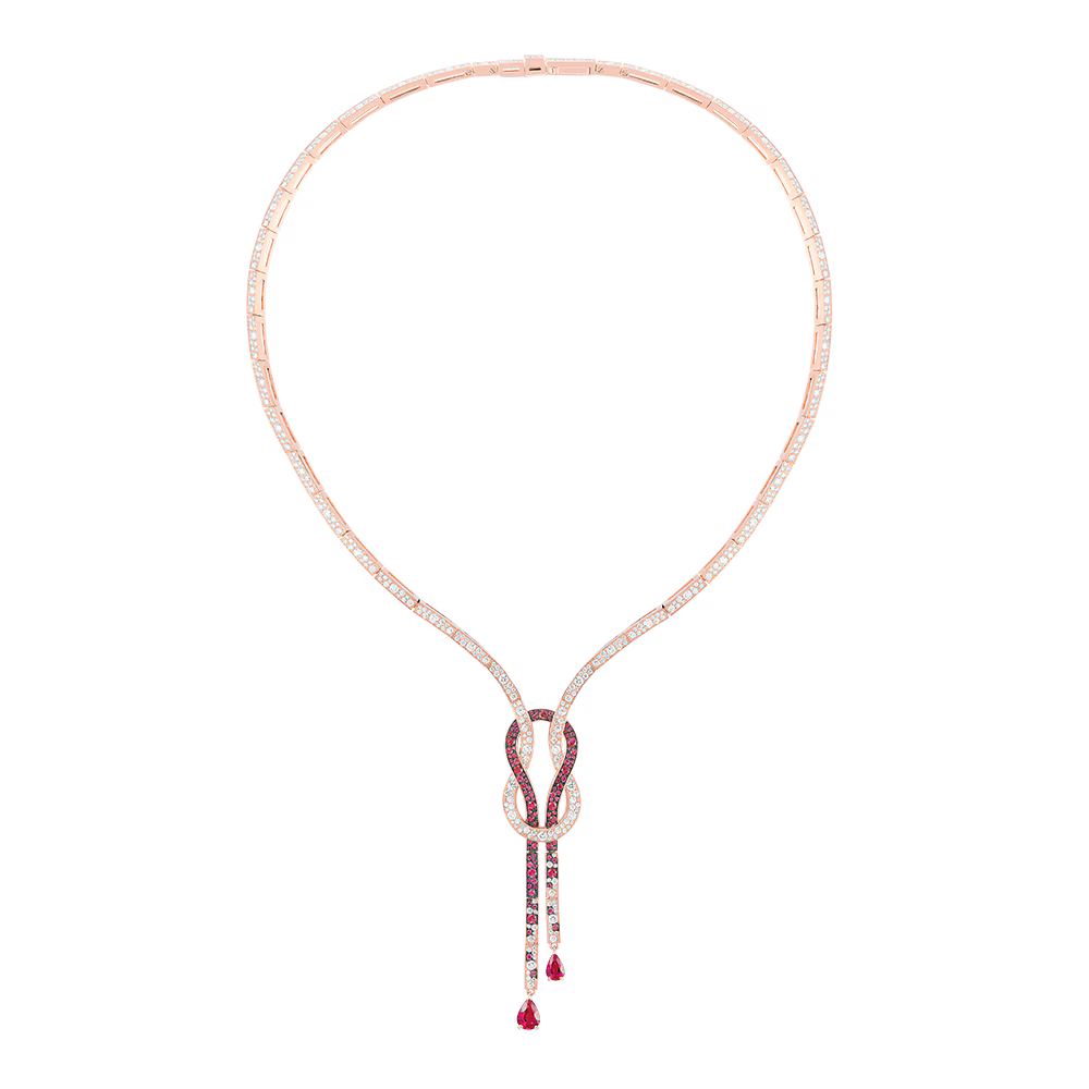 Collier Chance Infinie, pavé