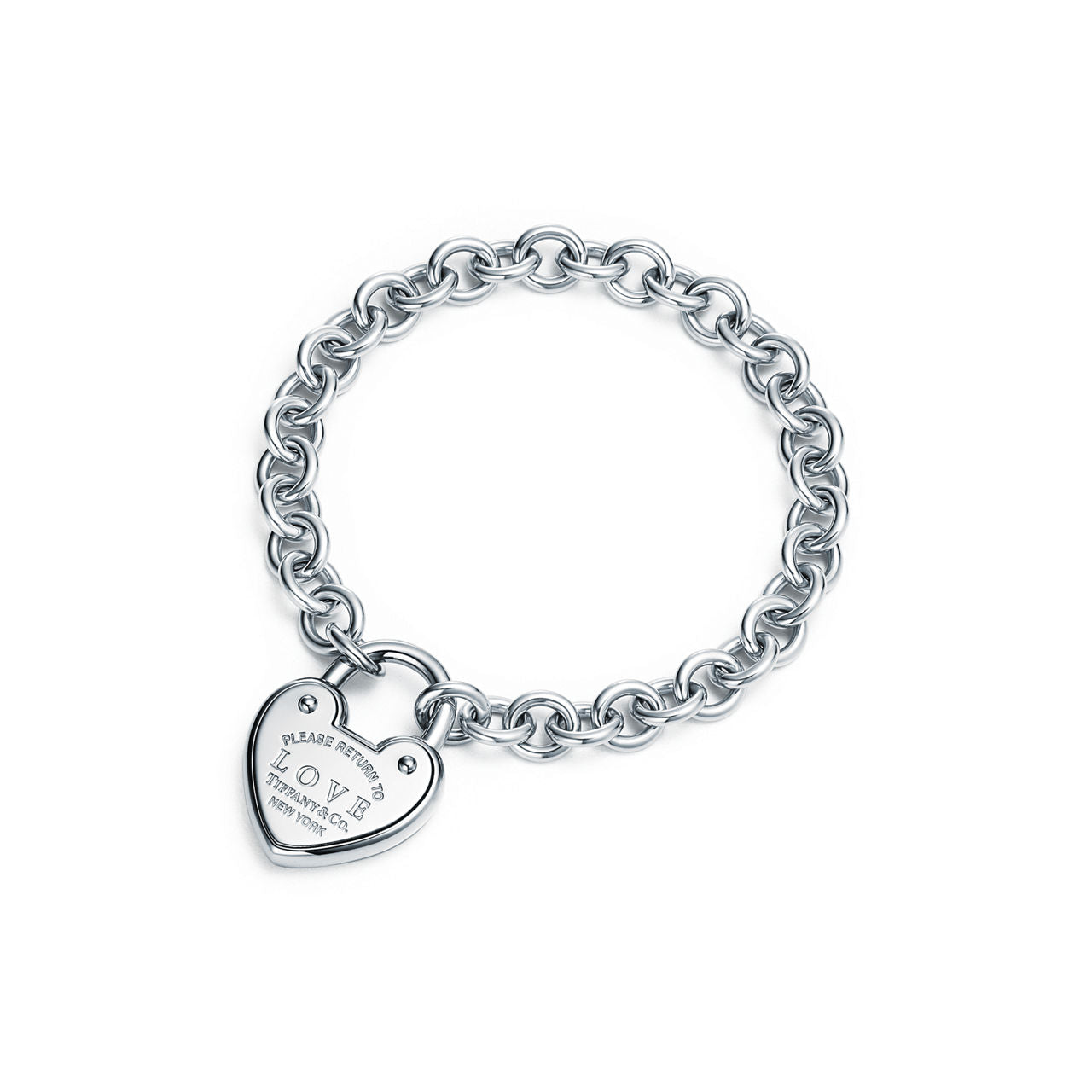 Bracelet Cadenas Love en argent 925 millièmes. Medium.