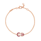 Bracelet Chance Infinie, chaîne, moyen modèle, pavé