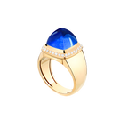 Bague Pain de Sucre, lapis lazuli