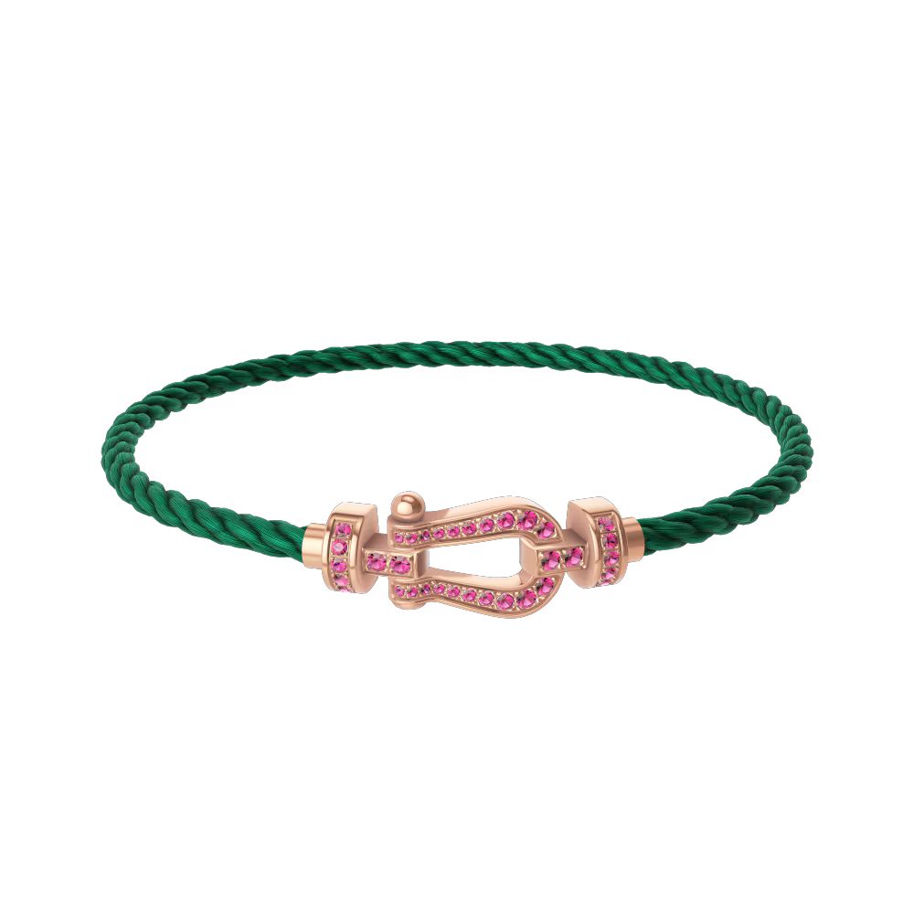 Bracelet Force 10, moyen modèle, pavé