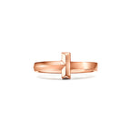 Tiffany T Bague T1 en or rose