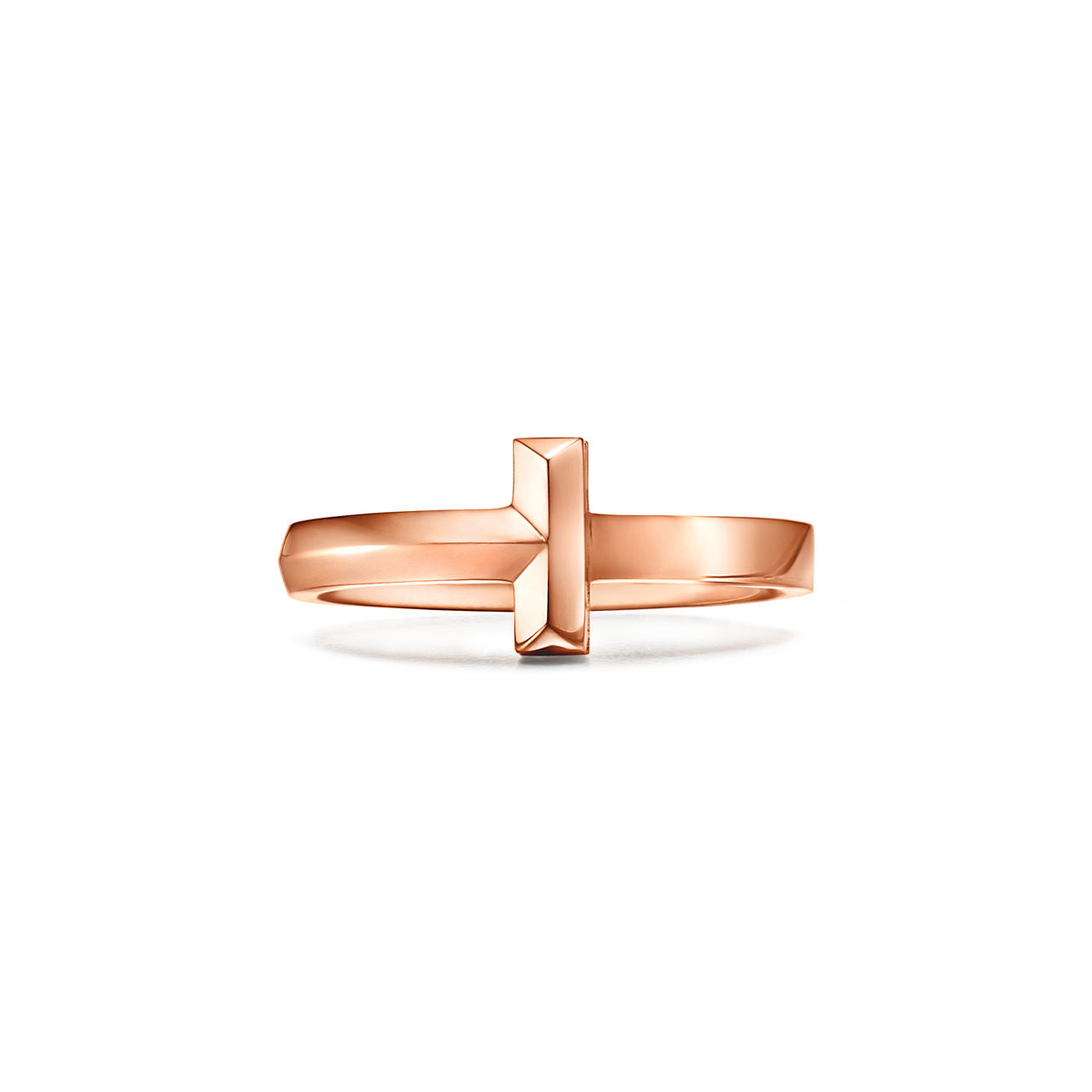 Tiffany T Bague T1 en or rose