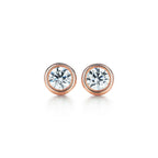 Boucles d’oreilles Diamonds by the Yard® en or rose 18 carats