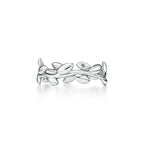 Paloma Picasso® Alliance Olive Leaf en argent 925 millièmes. Étroite.