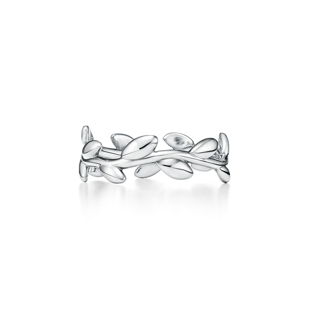 Paloma Picasso® Alliance Olive Leaf en argent 925 millièmes. Étroite.