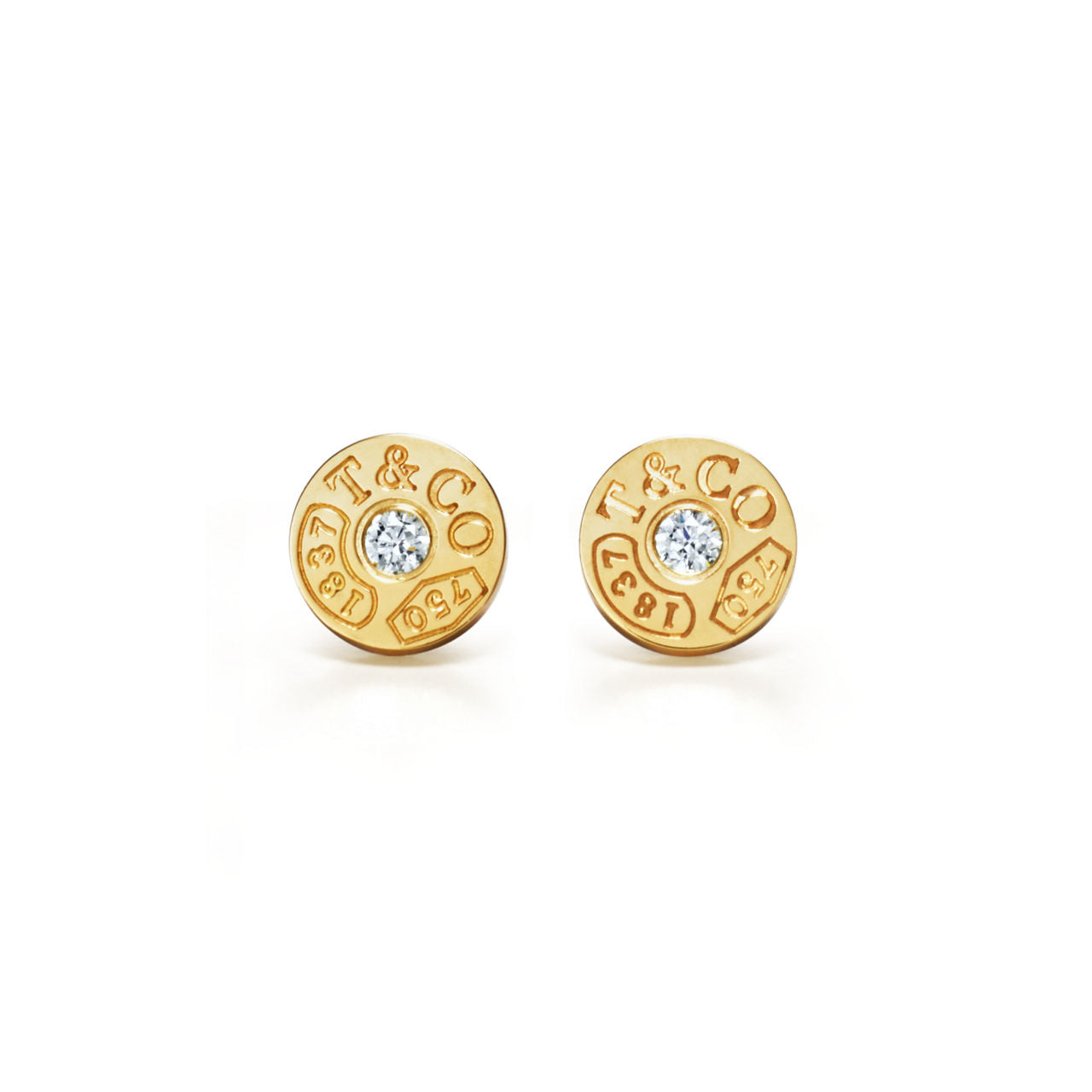 Boucles d’oreilles rondes
