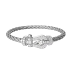 Bracelet Force 10, grand modèle, pavé, Hero Cut