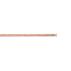Bracelet multichaîne or rose 750/1000e