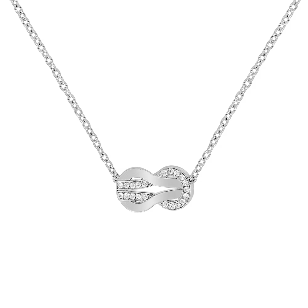 Collier Chance Infinie, moyen modèle, semi-pavé