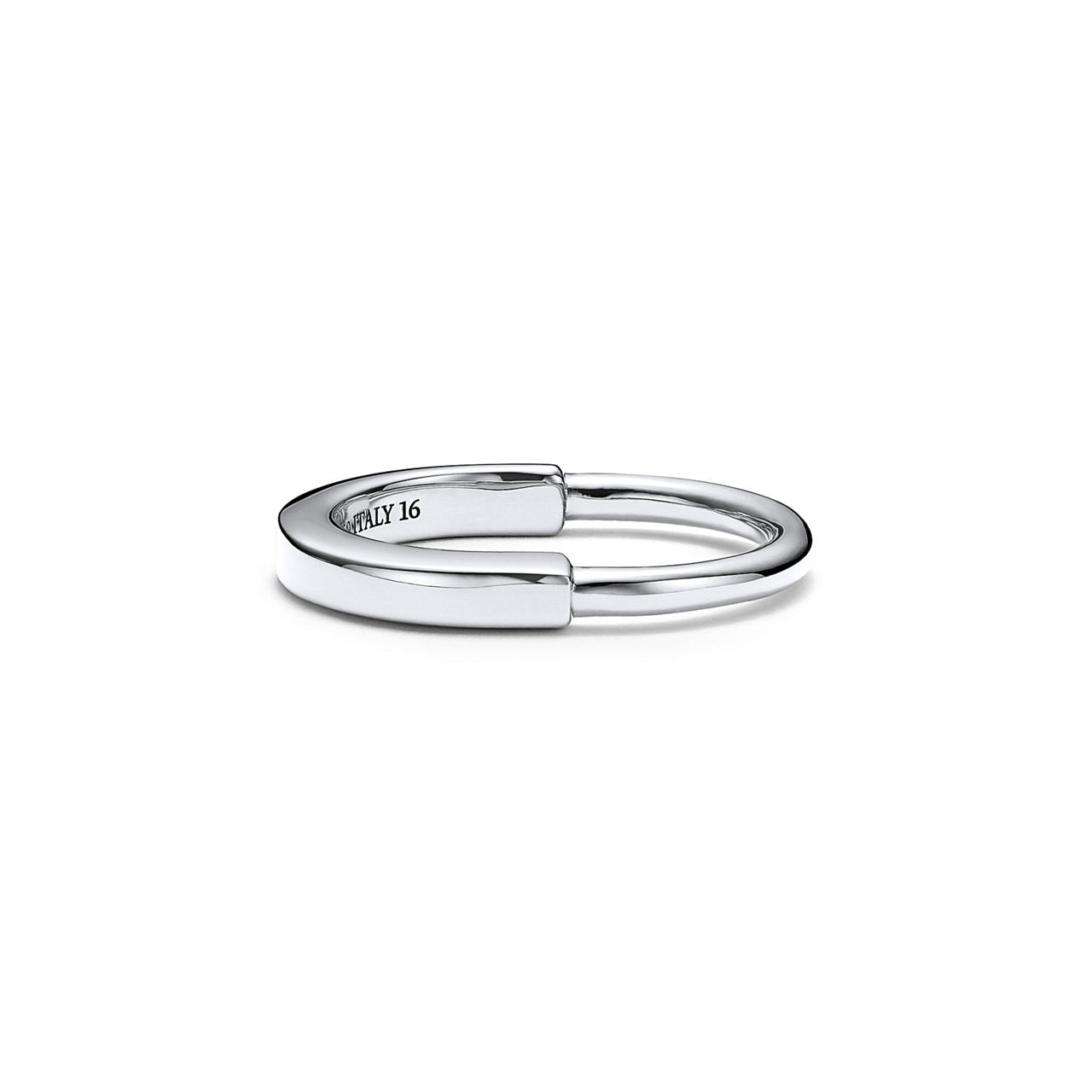 Tiffany Lock Bague en or blanc 18 carats