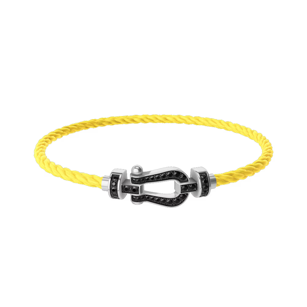 Bracelet Force 10, moyen modèle, pavé