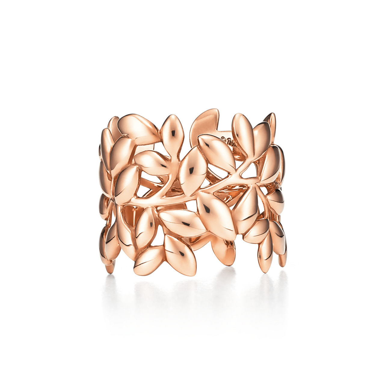 Paloma Picasso® Alliance Olive Leaf en or rose 18 carats