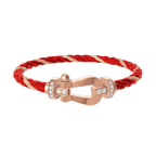 Bracelet Force 10, grand modèle, semi-pavé