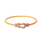 Bracelet Force 10, moyen modèle, pavé