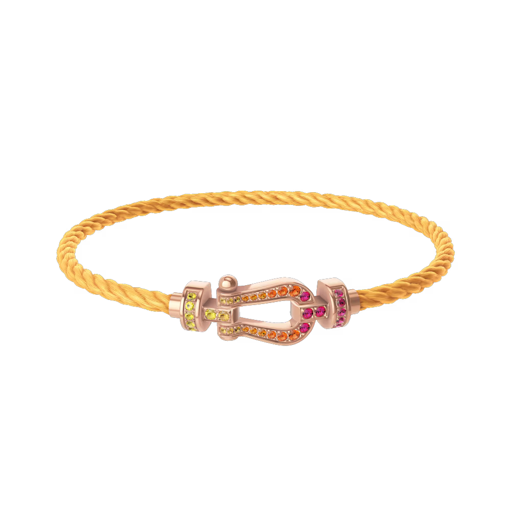 Bracelet Force 10, moyen modèle, pavé