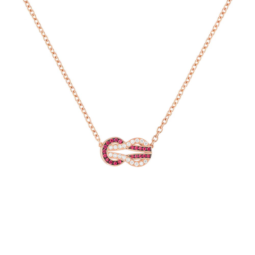 Collier Chance Infinie, moyen modèle, pavé