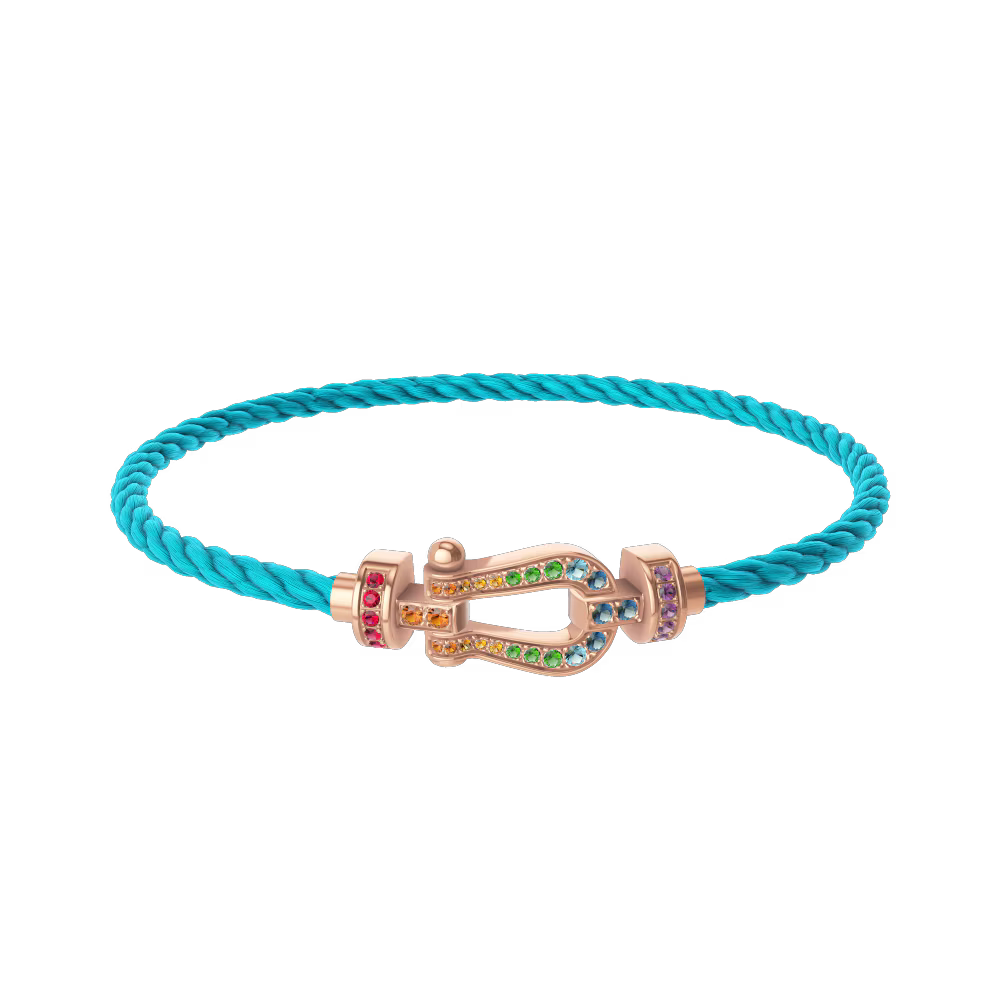Bracelet Force 10, moyen modèle, pavé