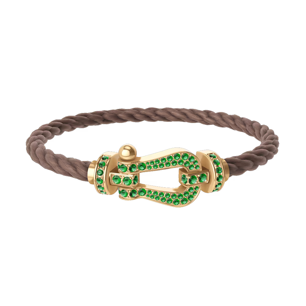 Bracelet Force 10, grand modèle, pavé